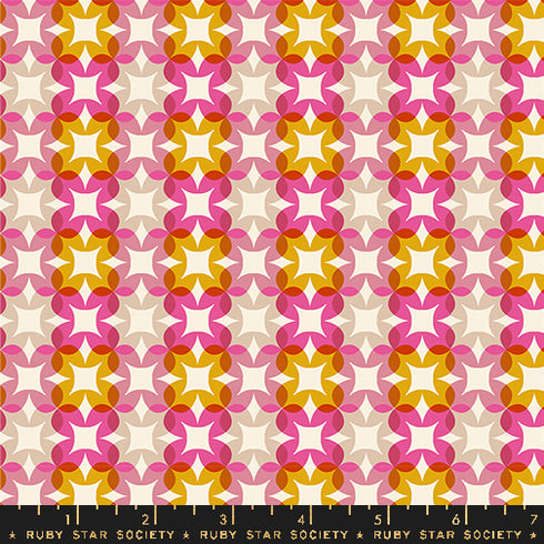 Woodland Park Plaid Flowers in Raspberry RS1085 14 - Ruby Star Society Sold by the Half Yard